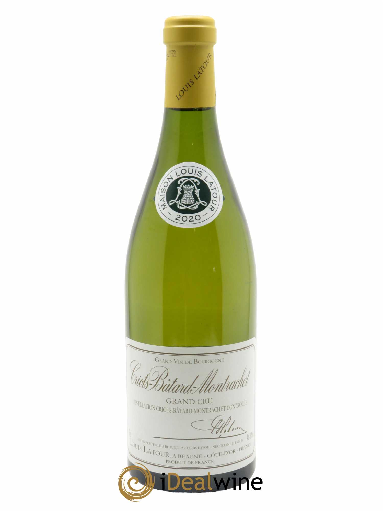 Acheter Criots Bâtard Montrachet Grand Cru Louis Latour 2020 lot