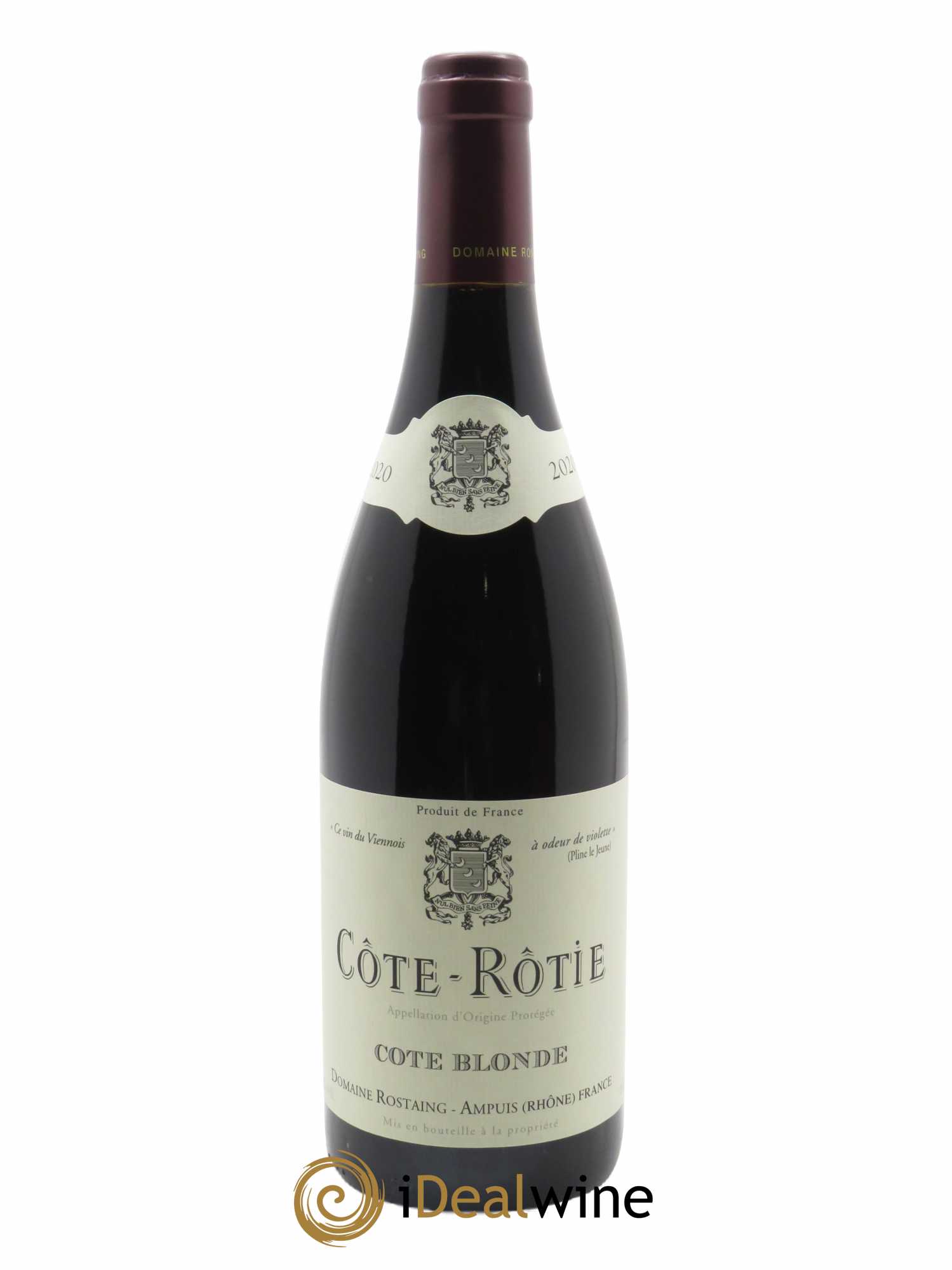 Acheter Côte Rôtie Côte Blonde René Rostaing 2020 lot B2110064 85308