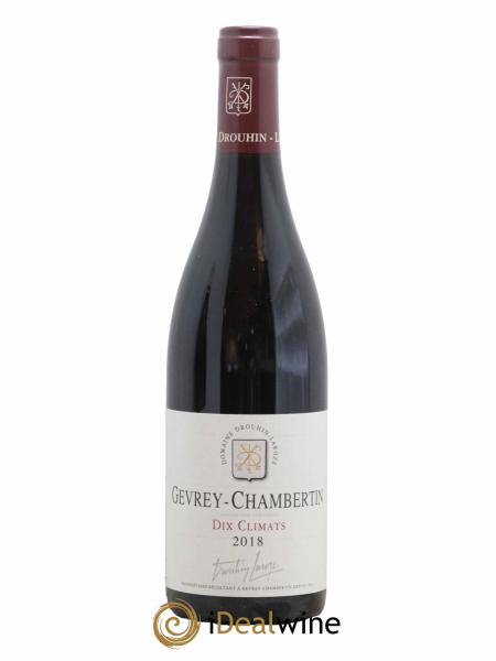 Acheter Gevrey Chambertin Dix Climats Domaine Drouhin Laroze 2018 Lot