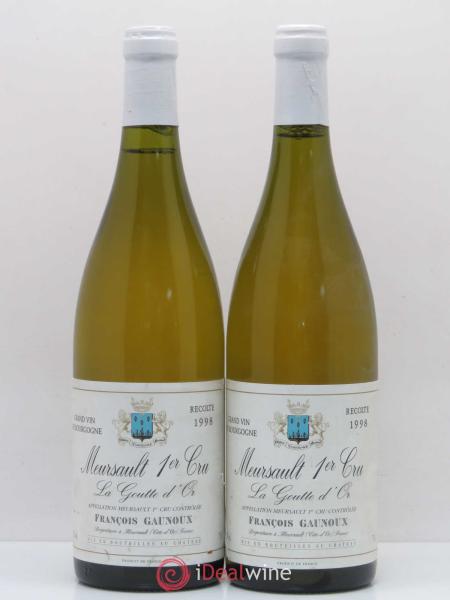 Acheter Meursault 1er Cru La Goutte d Or Domaine François Gaunoux 1998