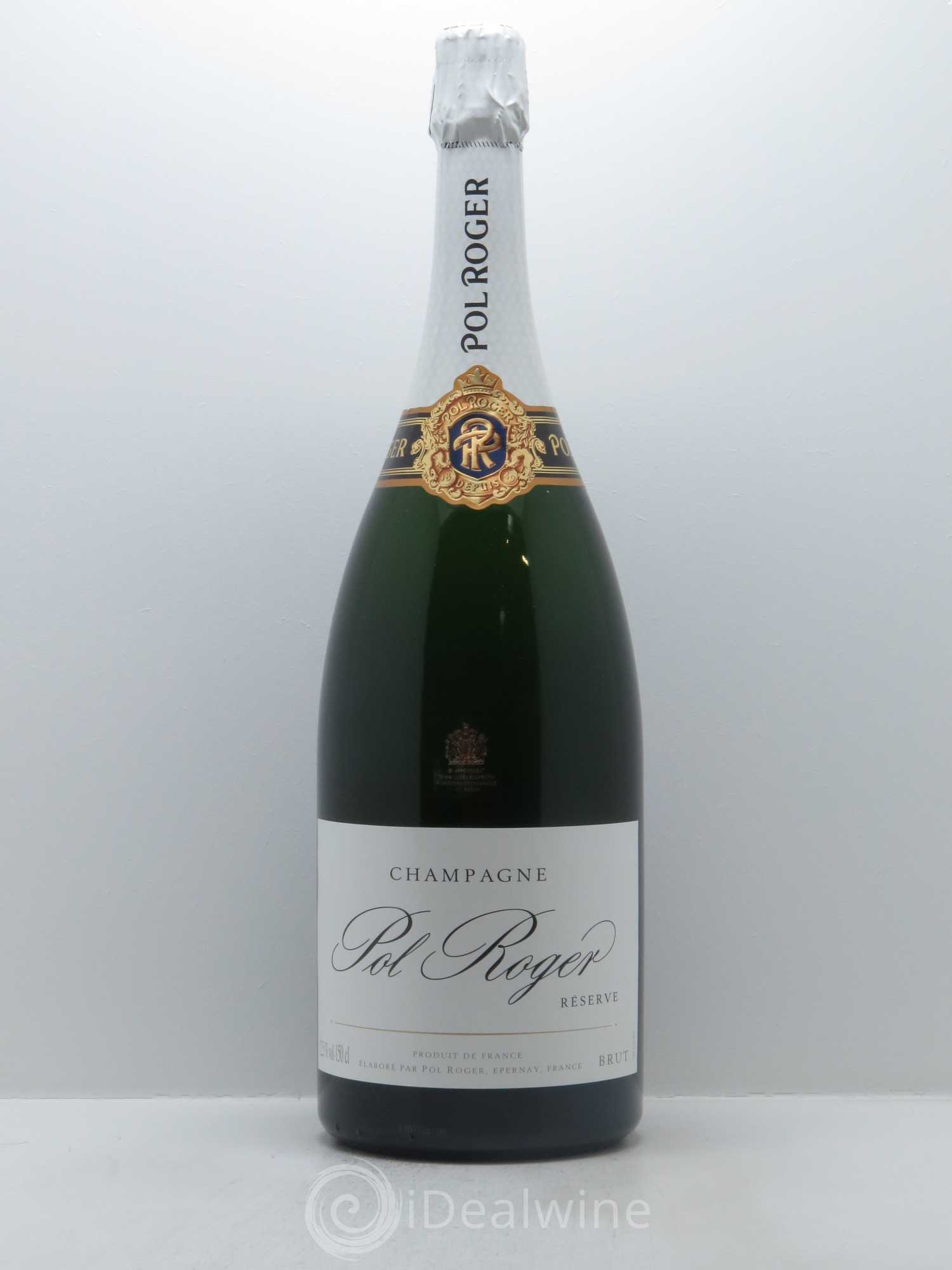 Champagne Pol Roger Brut Réserve (Blanc effervescent)