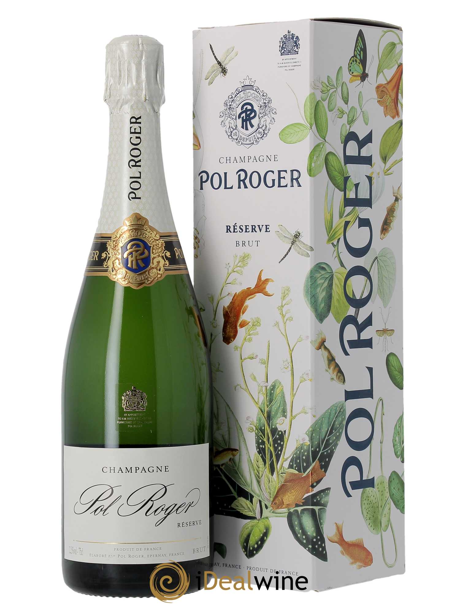 Champagne Pol Roger Brut Réserve (Blanc effervescent)