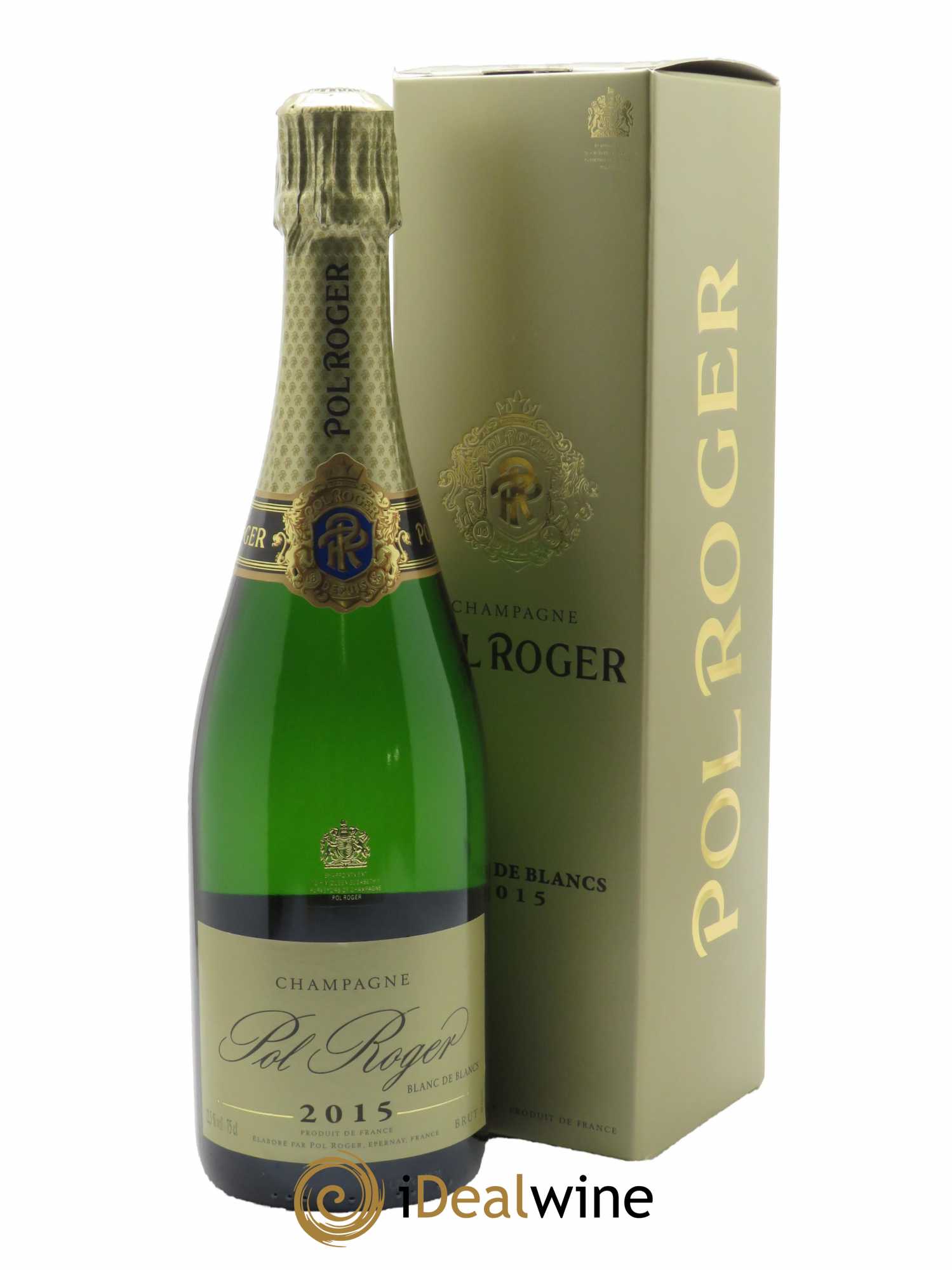 Champagne Pol Roger Blanc de blancs Brut (Blanc effervescent)
