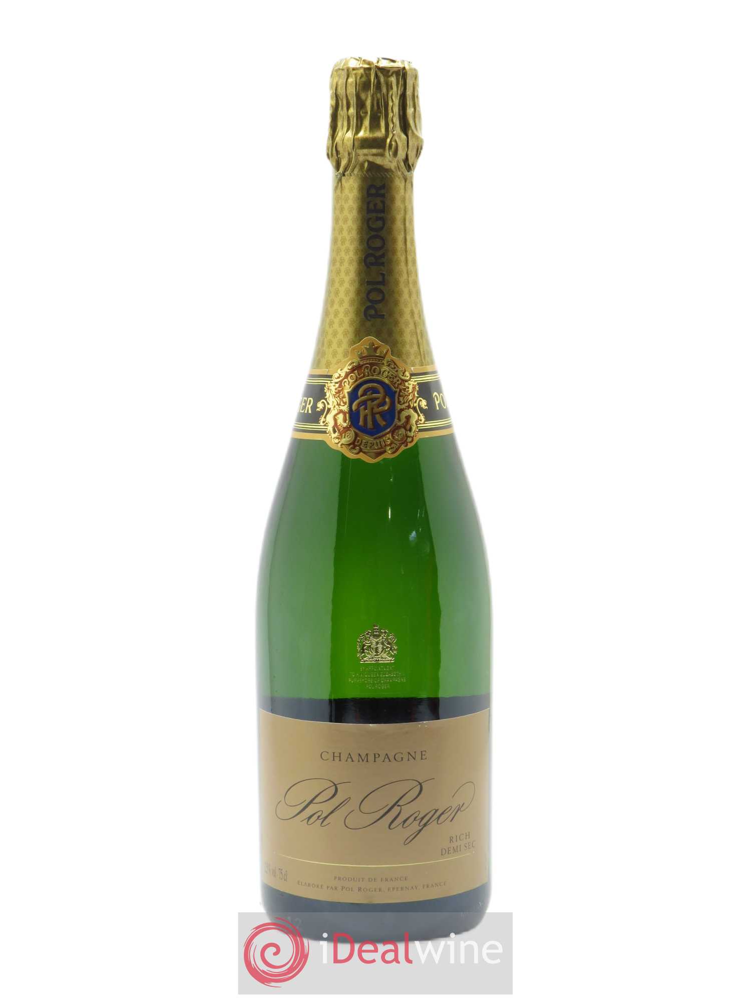 Champagne Pol Roger Rich Demi-Sec (Blanc effervescent)
