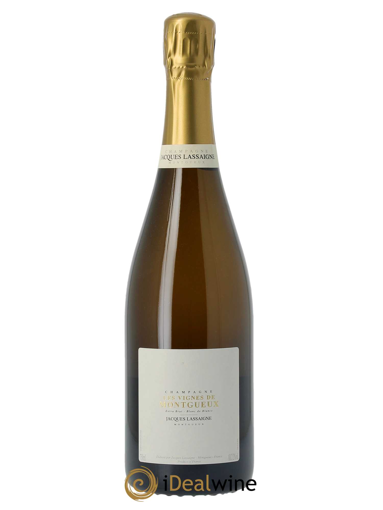 Champagne Jacques Lassaigne Les Vignes de Montgueux Blanc de Blancs Extra Brut (Blanc effervescent)