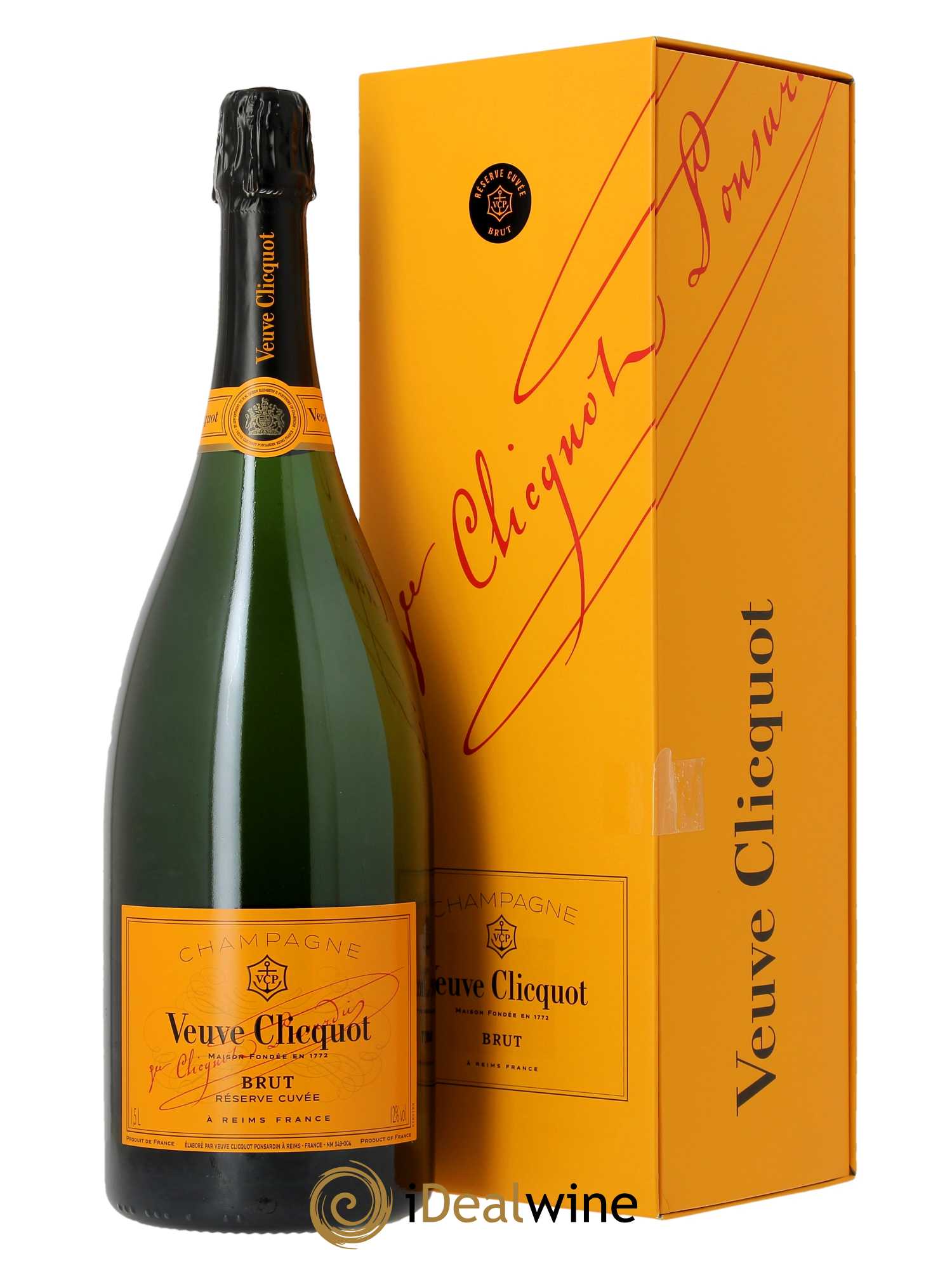 Champagne Veuve Clicquot Ponsardin Brut Réserve (Blanc effervescent)