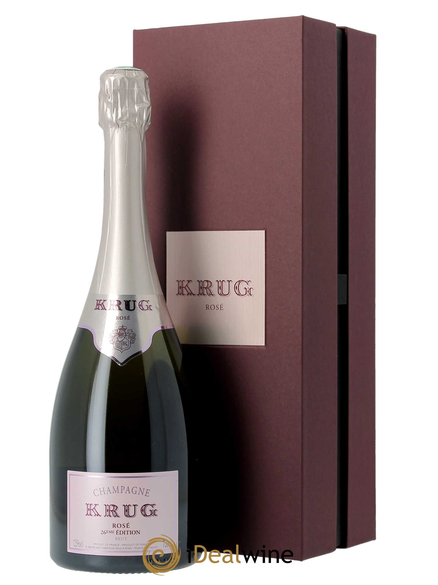 Champagne Krug 26ème édition  (Rosé effervescent)