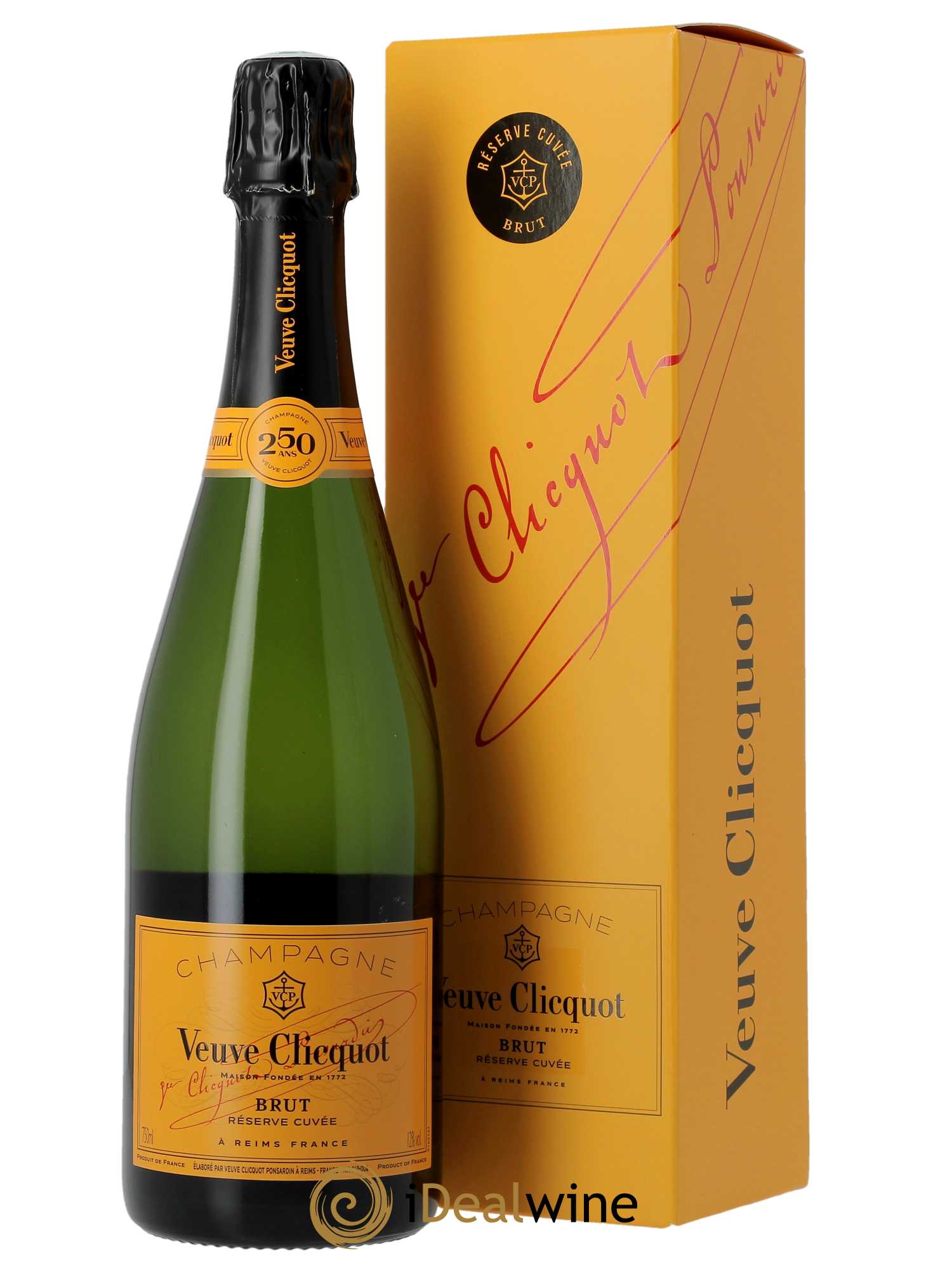 Champagne Veuve Clicquot Ponsardin Brut Réserve (Blanc effervescent)