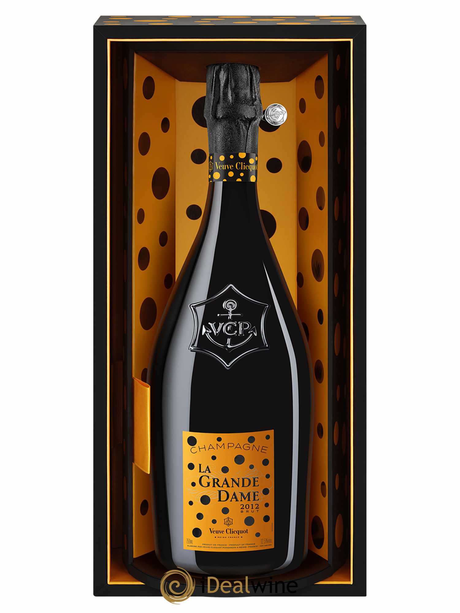 Champagne Veuve Clicquot Ponsardin La Grande Dame - Coffret Yayoi Kusama (Blanc effervescent)