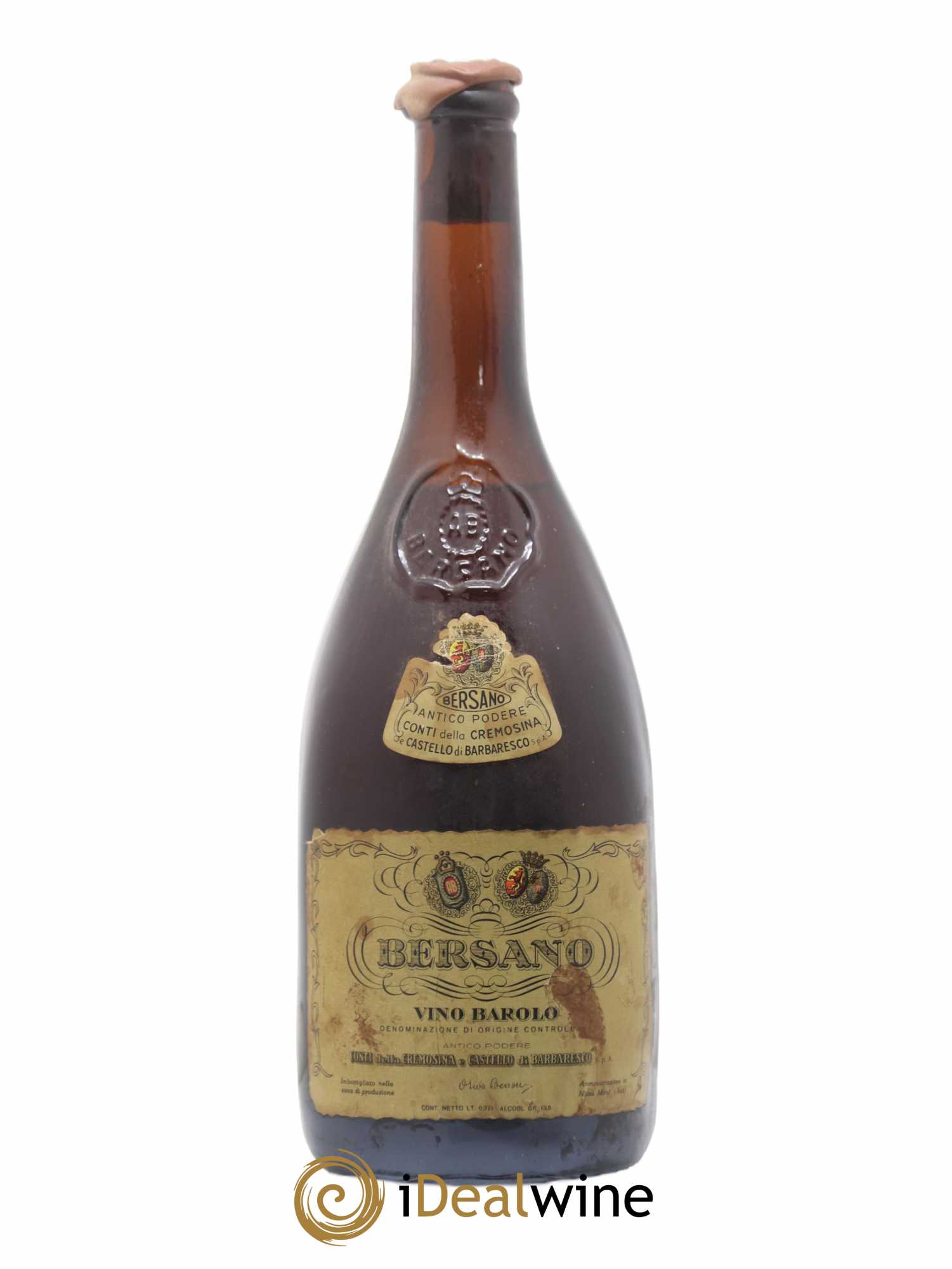 Buy Barolo DOCG Conti Della Cremosina Bersano (no Reserve) 1964 (lot ...