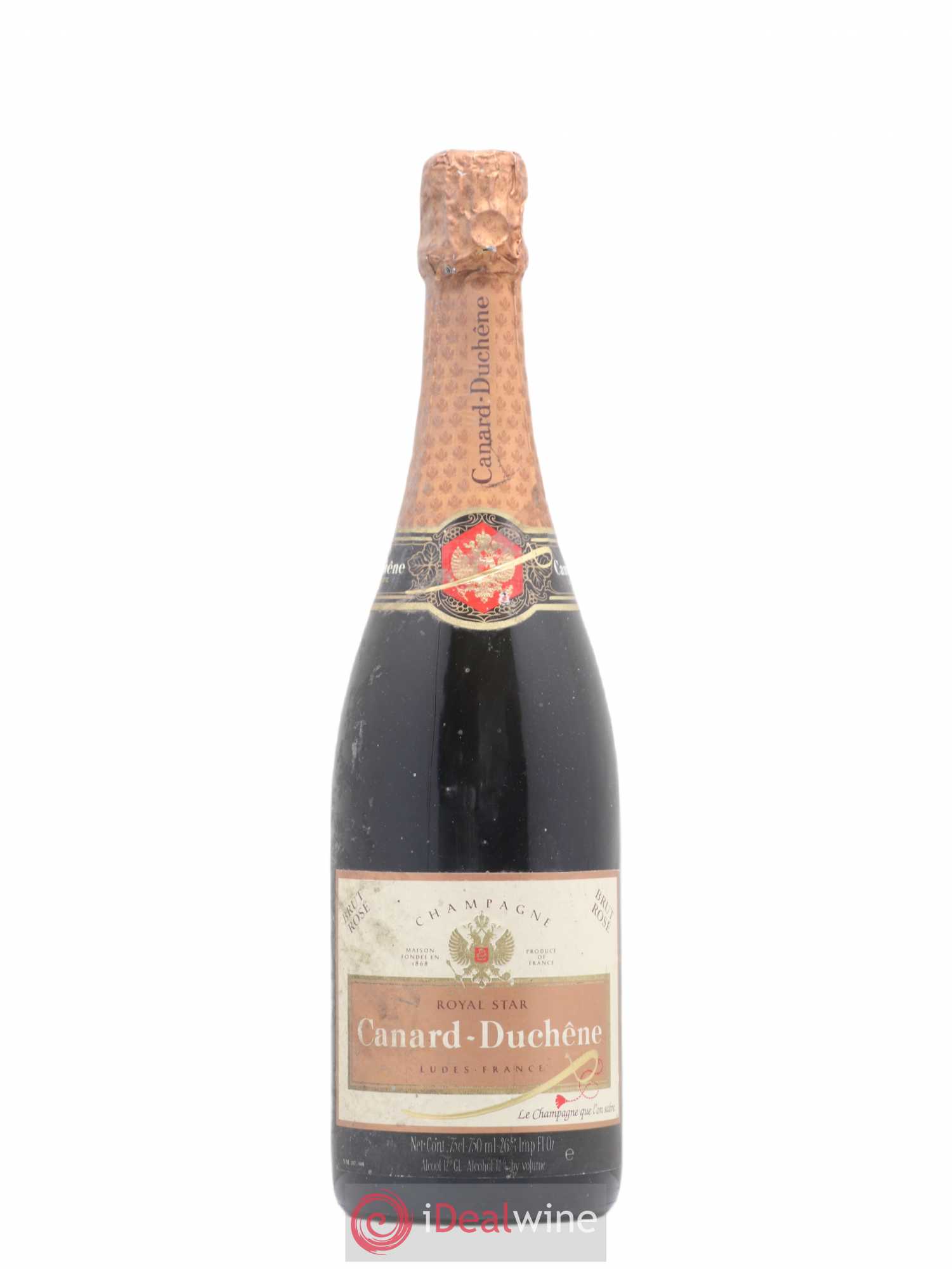 Buy Champagne Royal Star Canard Duchene Brut Rosé Ludes (lot: B2207012-4868)