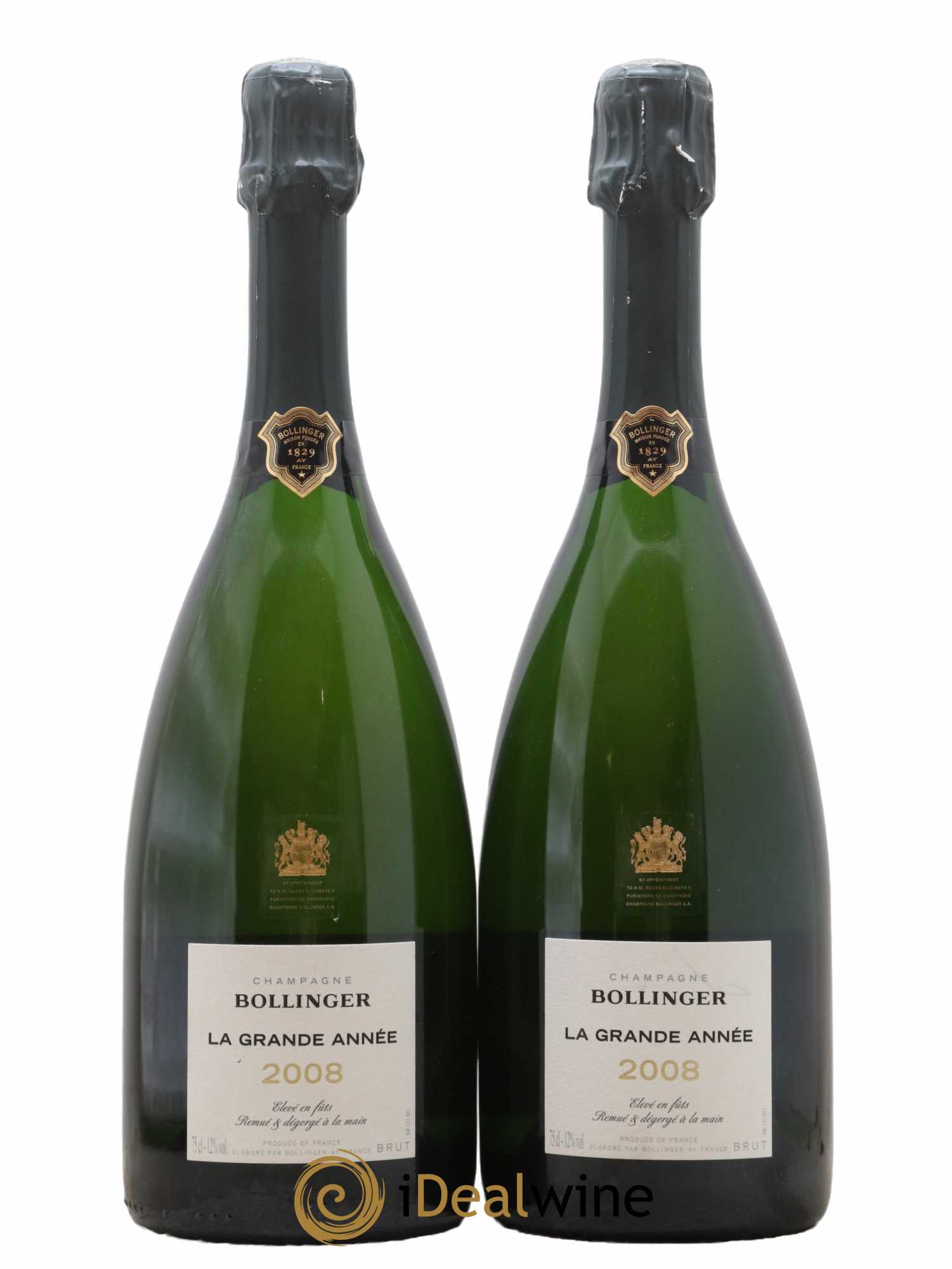 Champagne Bollinger Grande Année (Blanc effervescent)