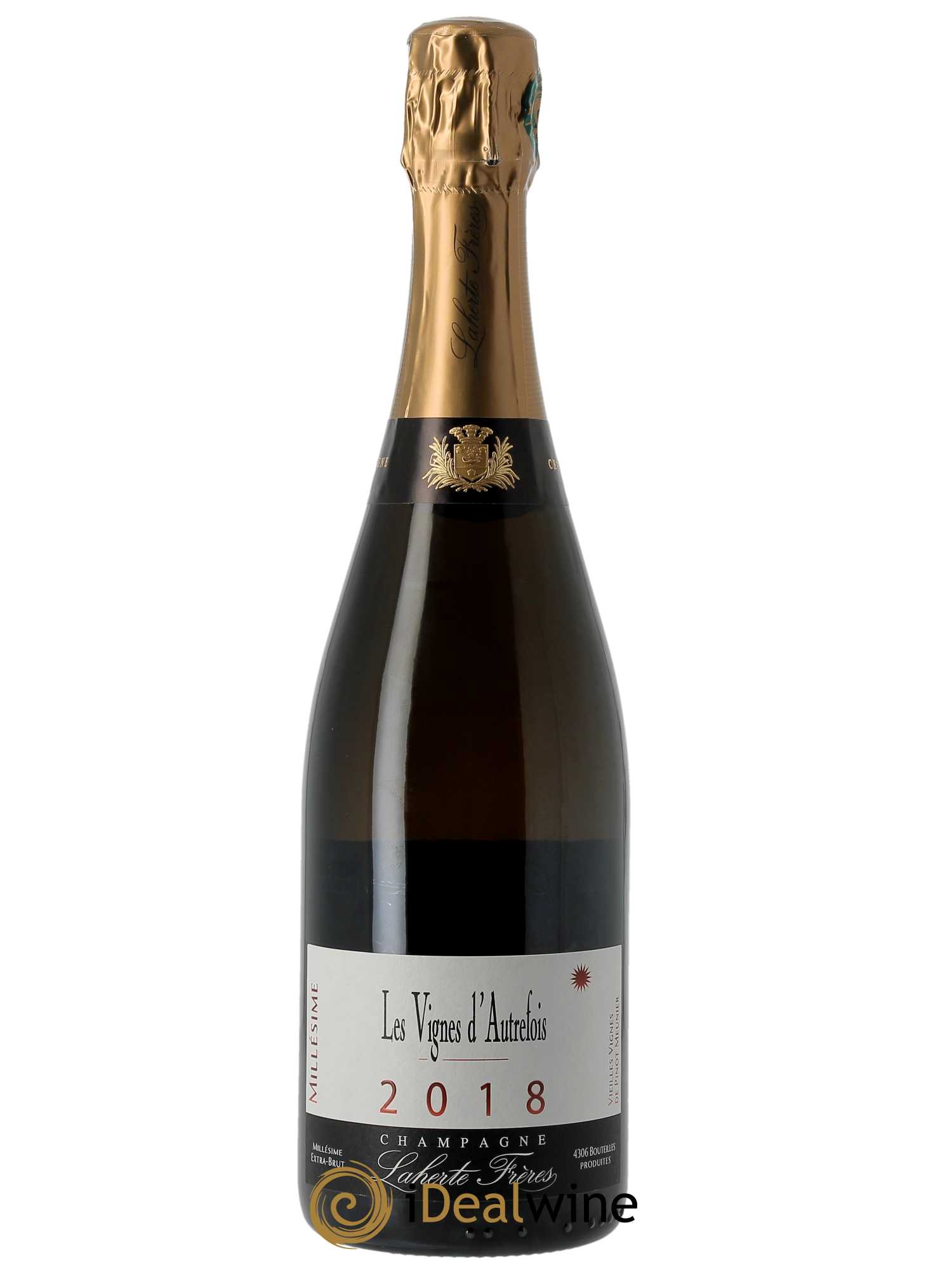 Champagne Laherte Frères Les Vignes d'Autrefois Extra brut  (Blanc effervescent)