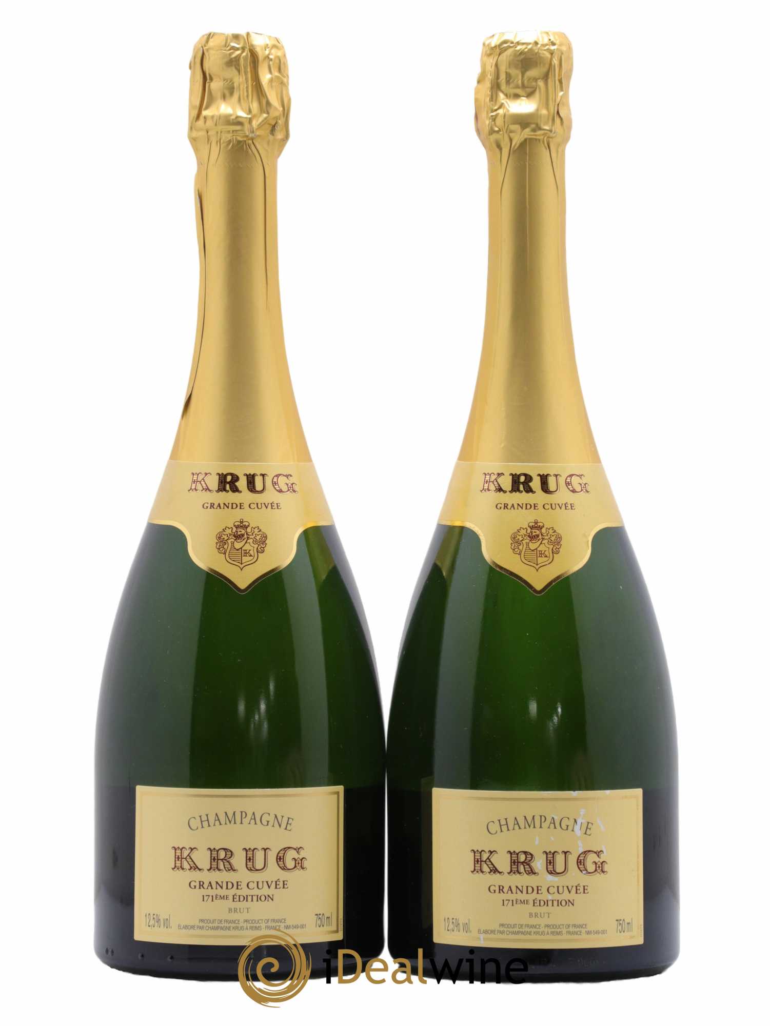 Champagne Krug Grande Cuvée - 171ème édition (Blanc effervescent)