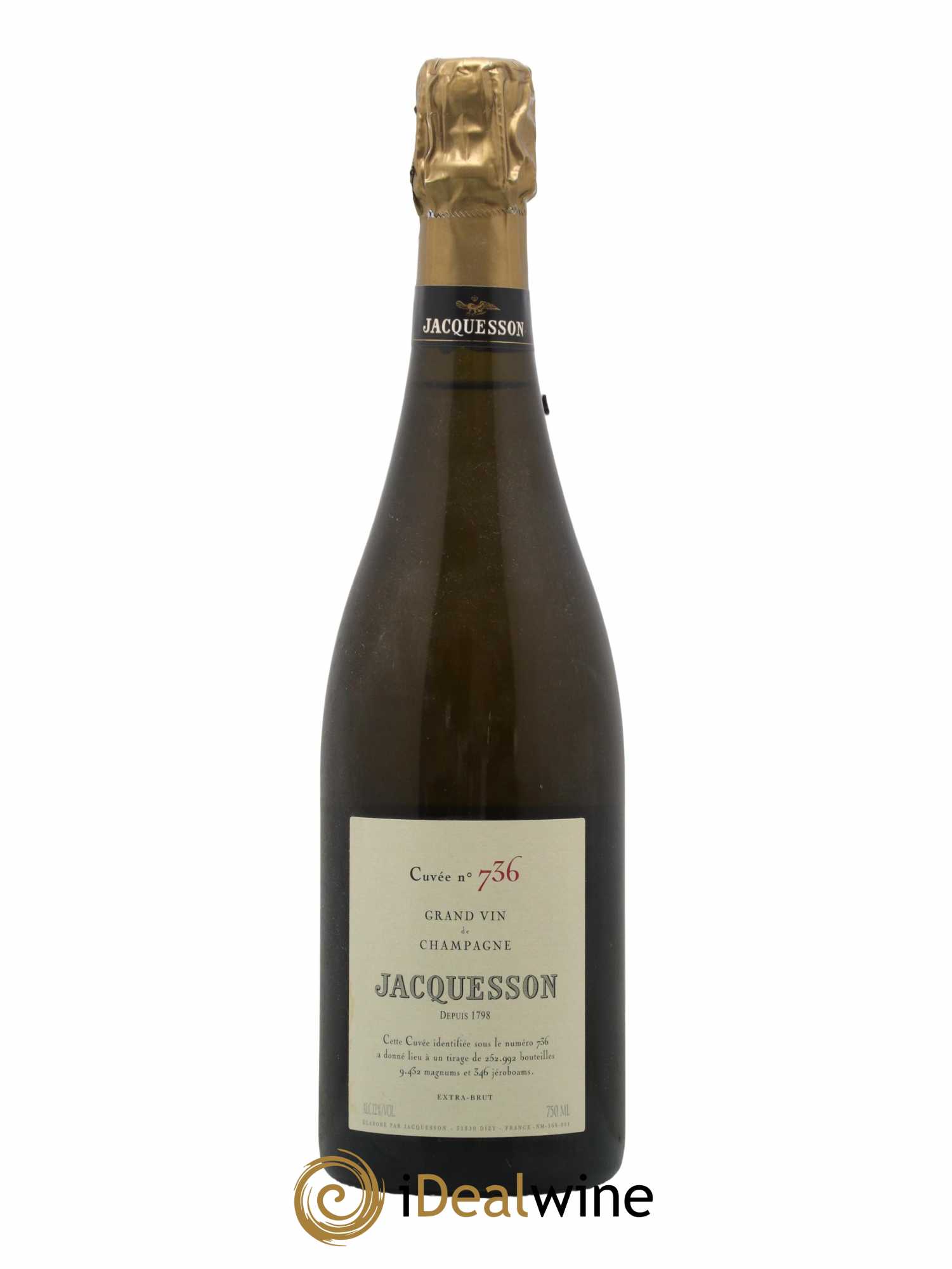 Champagne Jacquesson Cuvée 736 (Blanc effervescent)