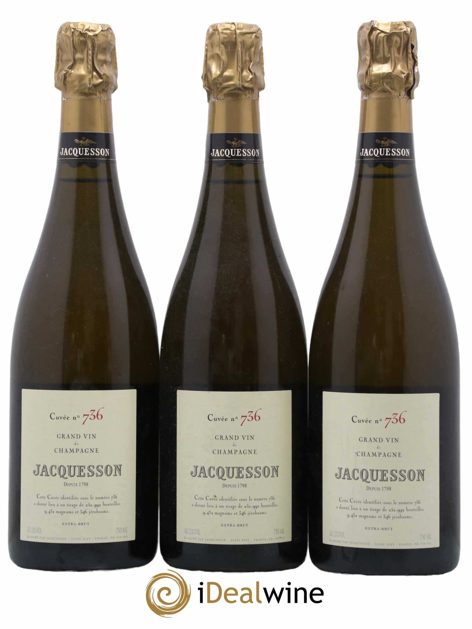 Champagne Jacquesson Cuvée 736 (Blanc effervescent)