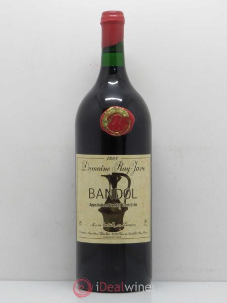 Acheter Bandol Domaine Ray Jane 1998 (lot: B2095282-556)