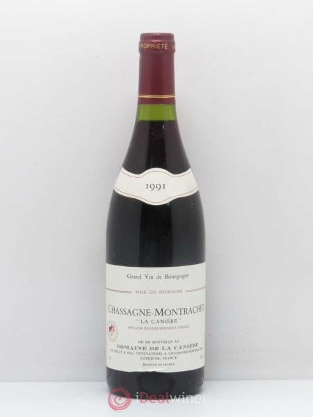 Acheter Chassagne-Montrachet Domaine La Caniere Bachelet 1991 (lot ...