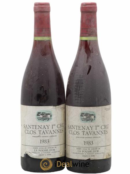 Acheter Santenay 1er Cru Clos Tavannes La Pousse D'Or (Domaine De) 1983 ...