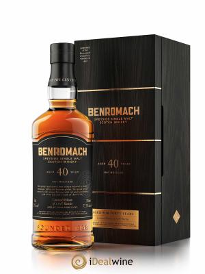 Whisky Benromach 40 ans 2021 Release (70cl)