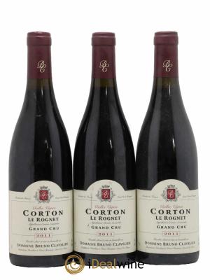 Corton Grand Cru Le Rognet Vieilles Vignes Bruno Clavelier 
