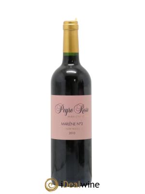 Vin de France (anciennement Coteaux du Languedoc) Peyre Rose Marlène n°3 Marlène Soria
