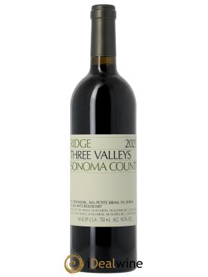 Sonoma County Three Valleys Ridge Vineyards 
