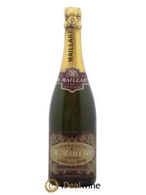 Champagne Brut 1er cru Cuvee de Reserve Maison Maillart