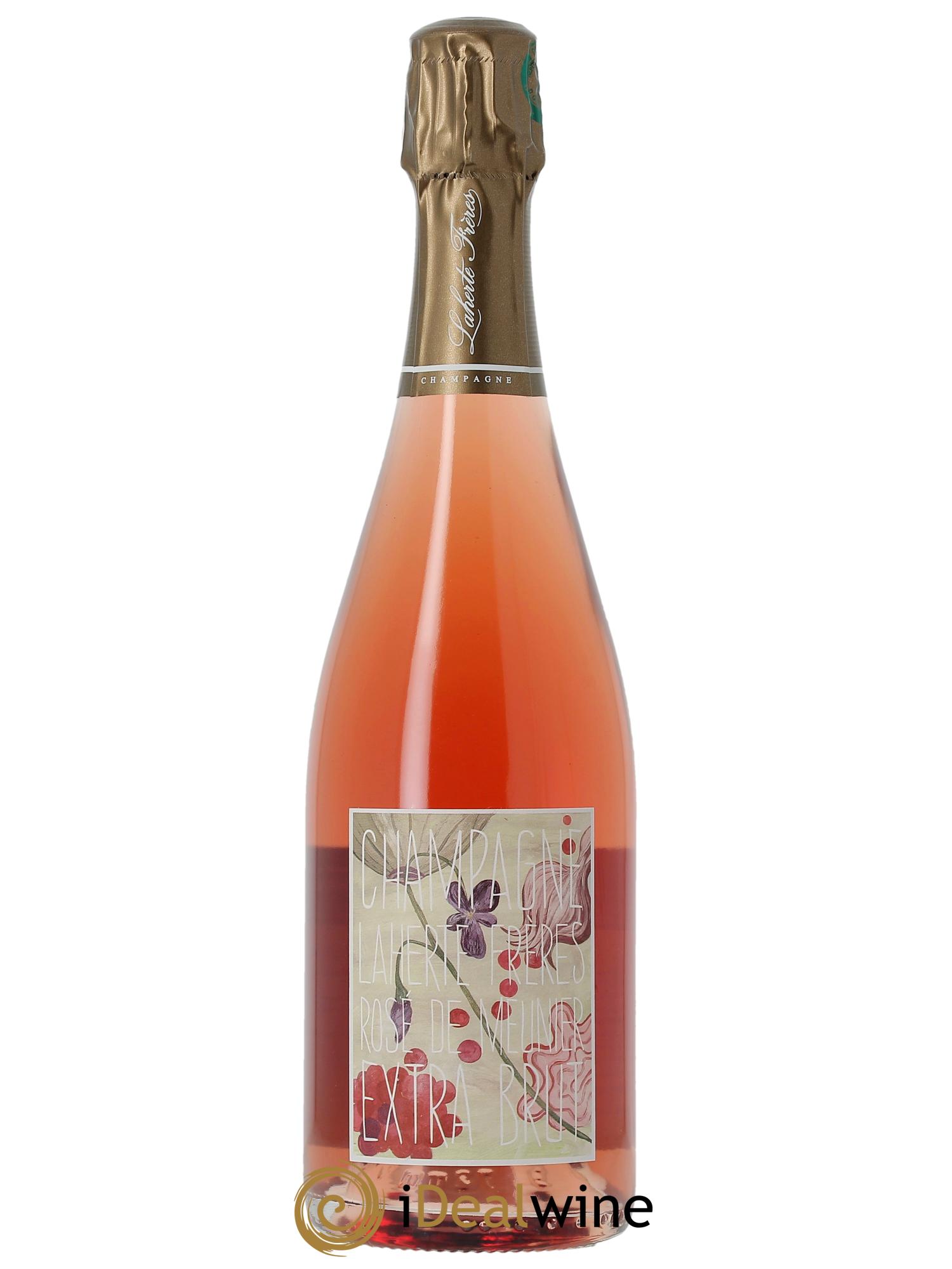 Champagne Laherte Frères Extra-Brut Rosé de Meunier (Rosé effervescent)